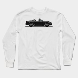 Black Mazdaspeed Mazda Miata Mx-5 Long Sleeve T-Shirt